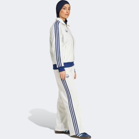 Resim adidas Firebird Badge Kadın Beyaz Eşofman Üstü 