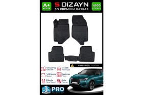 Resim Ds Ds3 Crossback 3d Pro Havuzlu Paspas 2018 Üzeri A+ Kalite 3ds-sdz030 