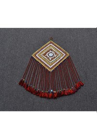 Resim Zehra Abla Halı Yeni El Dokuma Elegant Duvar Süsü Aynalı Yörük Kilim Nazarlık 5994 