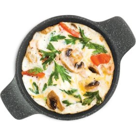 Resim Döküm Saplı Güveç Sahan, 20 Cm, Şık ve Kullanışlı Mutfak Gereci 