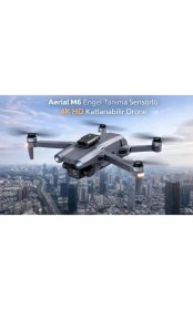 Resim Leidory M6 Engel Tanıma Sensörlü,4k Hd Özellikli Katlanabilir Drone 