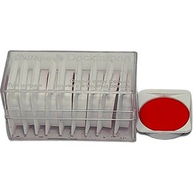 Resim Pelikan 10lu Sulu Boya Tableti Vermilion Dark-kırmızı Koyu 