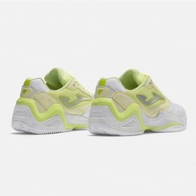 Resim Joma Tsels2611ac Set Lady Sert Kort Kadın Tenis Ayakkabısı Beyaz/lime Sarı 