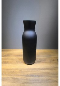 Resim Cam Vazo Mat Seri 25 Cm Yükseklik 9 Genişlik Yeni Model Seri Siyah 