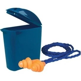 Resim Sgs Genel Amaçlı Kordonlu Kulak Tıkaçları -Yıkanabilir Ipli Kulak Tıkacı 1 Çift 