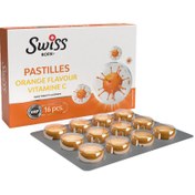 Resim SWİSS BORK Portakallı C-Vitaminli Pastil 16 Adet 