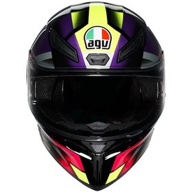 Resim Agv K1 S E2206 Fastlap Black Purple Pınk M0196 Kask Vizör Mavi 