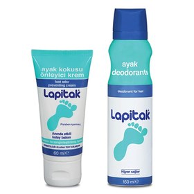 Resim Lapitak Ayak Koku Deodorant 150Ml + Krem 60Ml 2'Li Set 