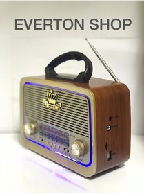 Resim Everton Shop Rt-301 Nostaljik Fm Aux Usb Müzik Çalar 
