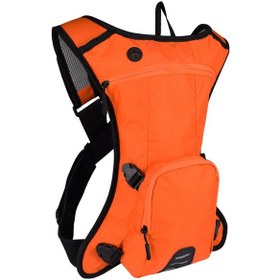 Resim Ranyeek Motor Bisiklet Sırt Çantası Ormanlık Spor Outdoor 2l Su Torbası Yerli Su Geçirmez Nylon Turuncu Turuncu 