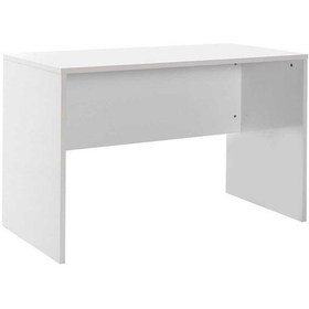 Resim New York Çalışma Masası-parlak Lake Beyaz 120x75x60 Cm Gxyxd 