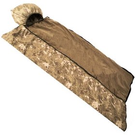 Resim Ac Jandarma Çöl Kamuflaj Desen Uyku Tulumu -25 C Kahverengi 