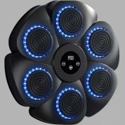 Resim 1 adet Elektrikli Boks Makinesi, 9 Mod, 18 Hız Mevcut, Delme Gerektirmeyen Kurulum, Yükseltilmiş 6 Darbe Hedefi, Telefon Müziğiyle Bağlanır, Akıllı Müzik Boks Hedefi, Tepki Hızı Ritim Spor Ekipmanı, Eldivenler ile birlikte gelir, Erkek ve Kızlar için En İyi Doğum Günü Hediyesi, Tatil Hediyesi 