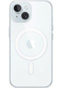 Resim Iphone 15 Magsafe Kılıf Şeffaf 