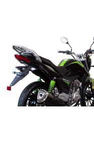 Resim Falcon Motosiklet Mexico 150 Siyah Yeşil 