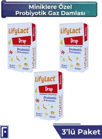 Resim Lifylact Probiyotik Damla 3 x 10 ML 