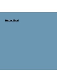 Resim Marshall Sil-pak İç Cephe Boyası Derin Mavi 15l 15 L 