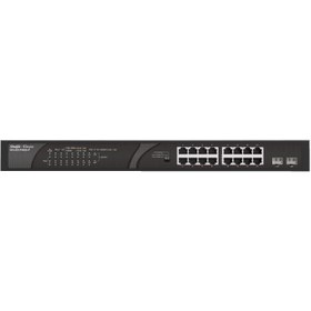 Resim Ruijie Reyee RG-ES118GS-P 16 Port Gigabit 2xSfp Yönetilemez Poe Switch 