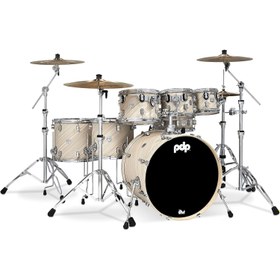 Resim PDP Drums Concept Maple 7 Parça 22" Akustik Davul (Twisted Ivory) 