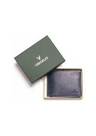 Resim Navy Cüzdan & Kartlık Erkek 1701 Vergelio Purse Matte Crystal Wallet Card Holder Mavi 