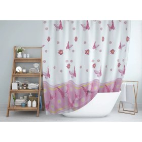 Resim Zethome Jackline Banyo Duş Perdesi 6020 Tek Kanat 1X120X200 