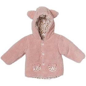 Resim Dear Enika Andywawa Kız Bebek Leopar Desenli Pembe Yumuşak Mont Ac22078rep Çok Renkli 