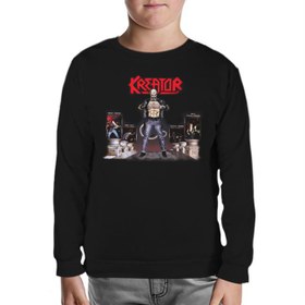 Resim Kreator - Terrible Certainty Siyah Çocuk Sweatshirt 