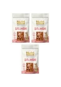 Resim Nutri Feline Salmon Somonlu Tahılsız Kedi Ödülü 50 Gr. X 3 Adet 