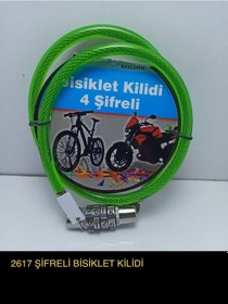 Resim Şifreli Bisiklet Kilidi 