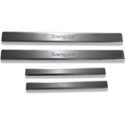 Resim Renault Kangoo 2008 Ve Üzeri Modeller Krom Kapı Eşiği 4 Parça Paslanmaz Çelik 