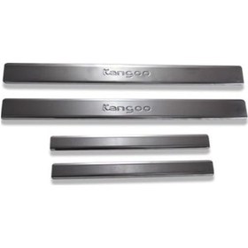 Resim Renault Kangoo 2008 Ve Üzeri Modeller Krom Kapı Eşiği 4 Parça Paslanmaz Çelik 