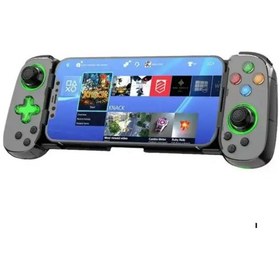 Resim Teleskopik Cep Telefonu Gamepad Bluetooth Uyumlu 5.0 Android İos Ps4 İçin Kablosuz Konsol D7 