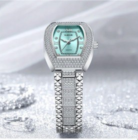 Resim Fochsia Lıge Erkek Mavi Kadranlı Paslanmaz Çelik Spor Kola Saati Kronograf Ve Tarih Diğer 