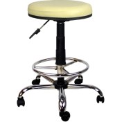Resim Bürocci Metal Ayaklı Yüksek Tabure-Krem-2999T0115 