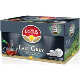 Resim Doğuş Earl Grey Bergomat Aromlalı Siyah Demlik Poşet Çay 100'lü 320 G 