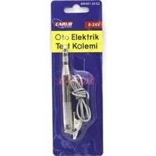Resim Carub Araç Oto Elektrik Test Kontrol Kalemi 6V-24V Timsah Ağızlı 