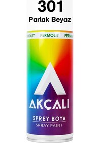 Resim Akçalı 301 Parlak Beyaz Sprey Boya 