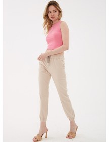 Resim Fashion Friends Kadın Pantolon 24y0009k1 Bej 