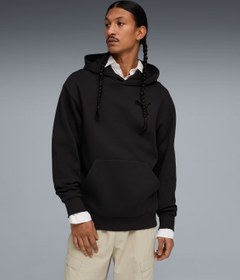 Resim Puma Essentials Elevated Cat Logo Hoodie - Siyah / 
