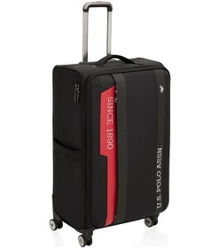 Resim U.s. Polo Assn. Plvlz24031b Kumaş Valiz Orta Boy Siyah 