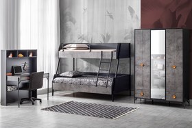 Resim Prova Çocuk Odası 3 Kapılı Dolap 