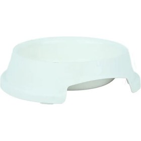 Resim Pribor Kedi Köpek Mama Ve Su Kabı 300 Ml Beyaz 