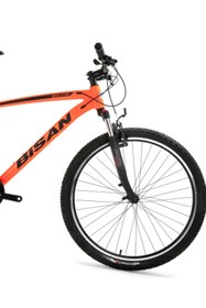 Resim Bisan MTX 7100 ERKEK DAĞ BİSİKLETİ 39.5CM V 26 JANT 21 VİTES NEON TURUNCU SİYAH 