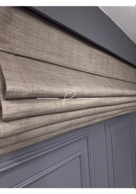 Resim Katlamalı Keten Balckout Perde 3 Renk Seçeneği 001 