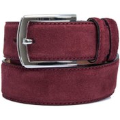 Resim Bordo Deri Erkek Kemer - S1EK00003131-A74 