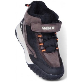 Resim Wisco 064 Kahve Erkek Çocuk Kürklü Bot Kahve 