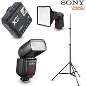 Resim Godox TT685II-S Sony Flaş Full Set - Tripod 