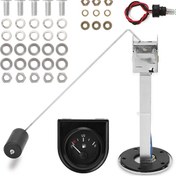 Resim Yuntech01 2" 52mm Beyaz Kasa Araç Yakıt Seviye Ölçer, Kaynaklı Gösterge, Hassas Ölçüm, Kolay Kurulum E-1/2-f Aralığı 