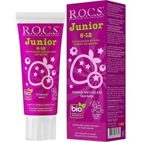 Resim ROCS Junior 6-12 Diş Macunu 60 ml / Orman Meyveleri 