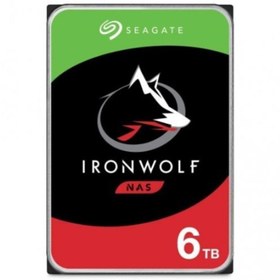 Resim Seagate Ironwolf St6000vn001 6 Tb 5400rpm 256mb Sata3 256mb 180tb/y Nas Harddisk 